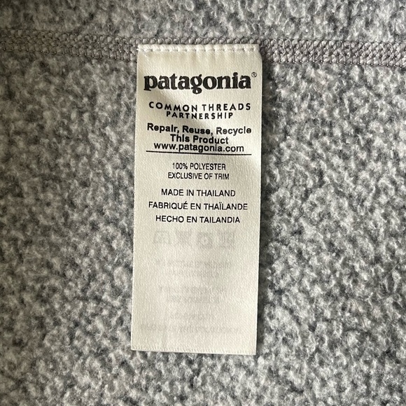 Women’s Patagonia Quarter Zip Better Sweater, Small - Picture 3 of 3